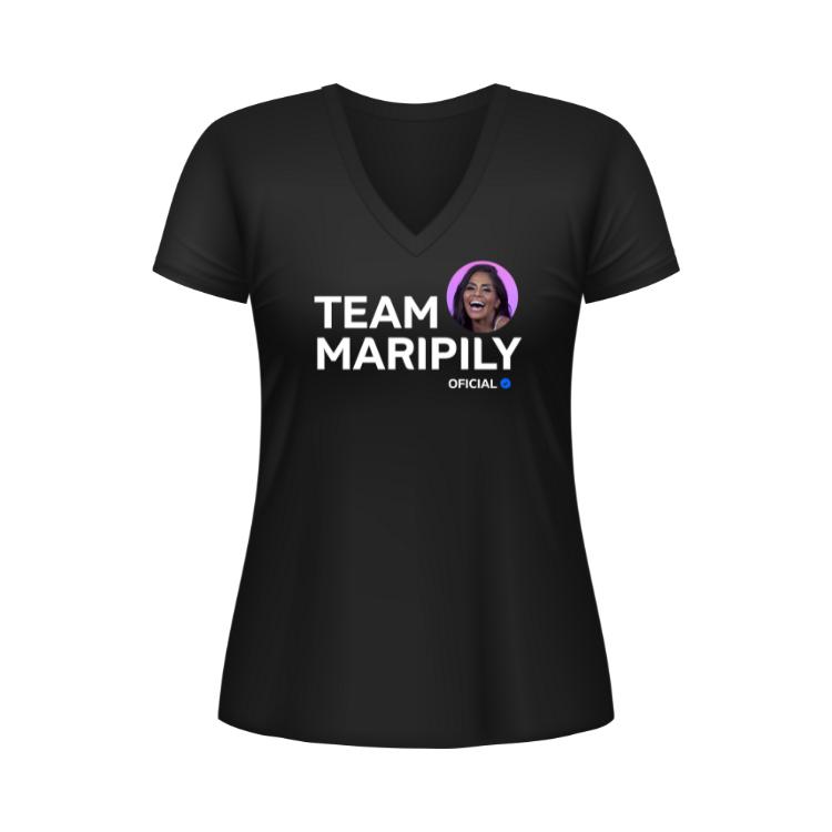 T-Shirt para Mujer Team Maripily Oficial